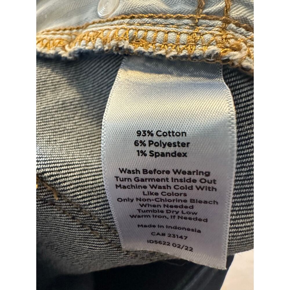 Talbots Denim Slim Ankle Jeans Dark Wash Women’s Size 12 Petite Stretch - Picture 7 of 8